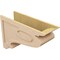 Ekena Millwork 11"W x 33"D x 22"H Classic Scroll Rough Cedar Woodgrain TimberThane Corbel, Primed Tan CORUR11X33X22SCRRCPR - alternate 4